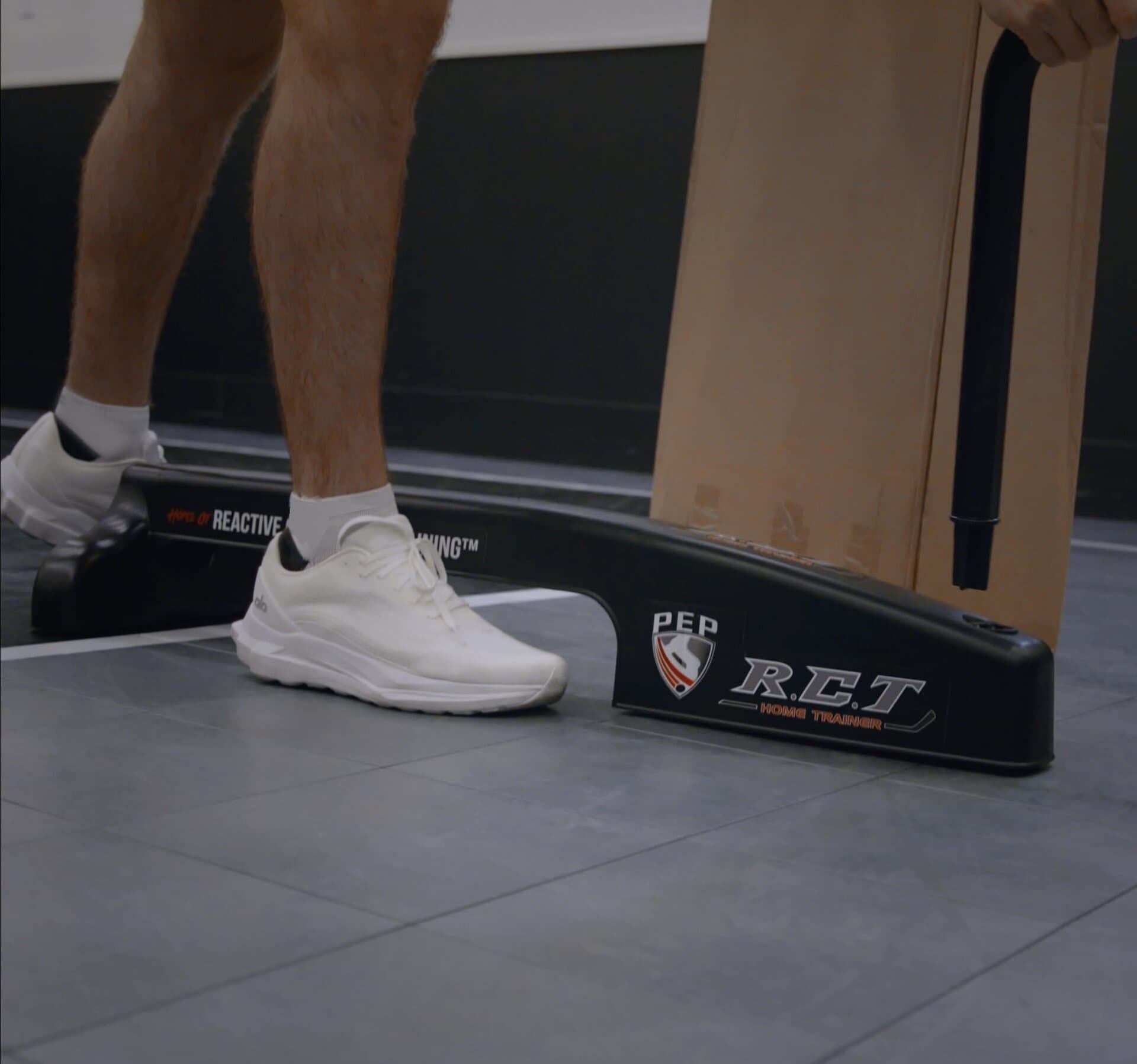 R.C.T trainer close-up