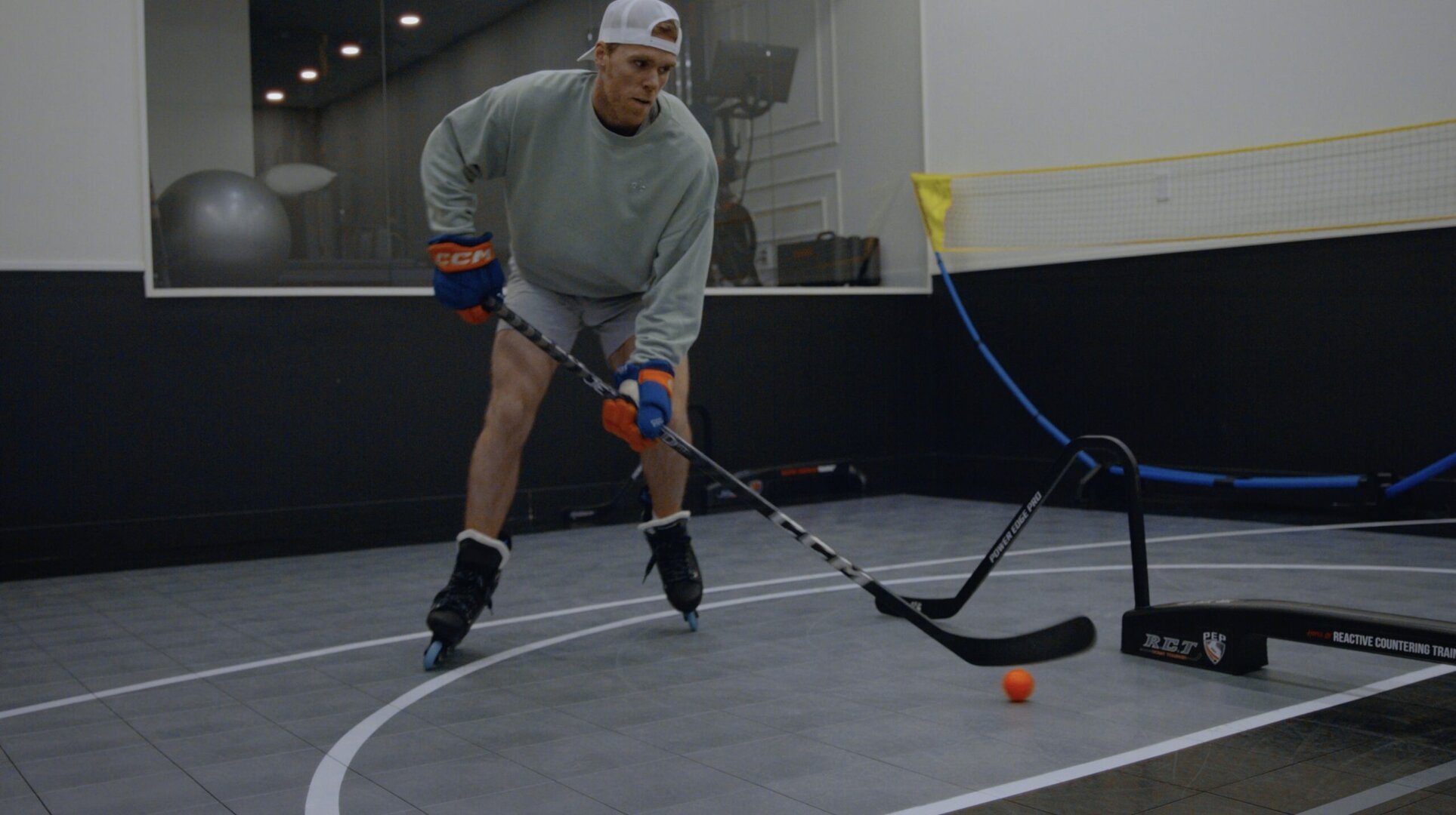 McDavid stick drill